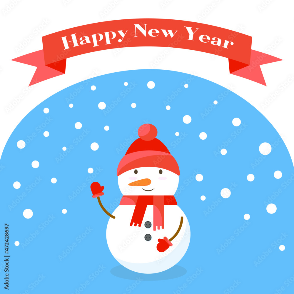 This is a card with a cute snowman. This is a card with a cute snowman.