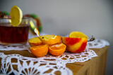 cytrusy owoce mandarynki pomarańcze cytryny