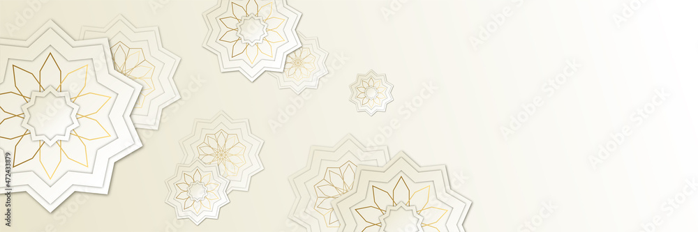 Islamic Background design for Ramadan Kareem. Arabic pattern background. Islamic ornament vector. Decorative background with ornamental elements in oriental style. Vector illustration Islamic Background design for Ramadan Kareem. Arabic pattern background. Islamic ornament vector. Decorative background with ornamental elements in oriental style. Vector illustration