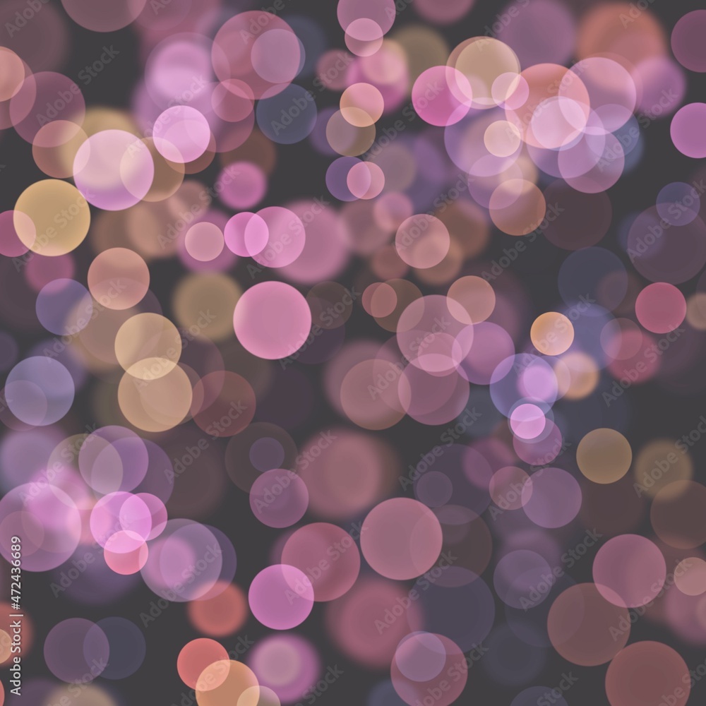 Abstract background of colorful bokeh lights illustration. Abstract background of colorful bokeh lights illustration.