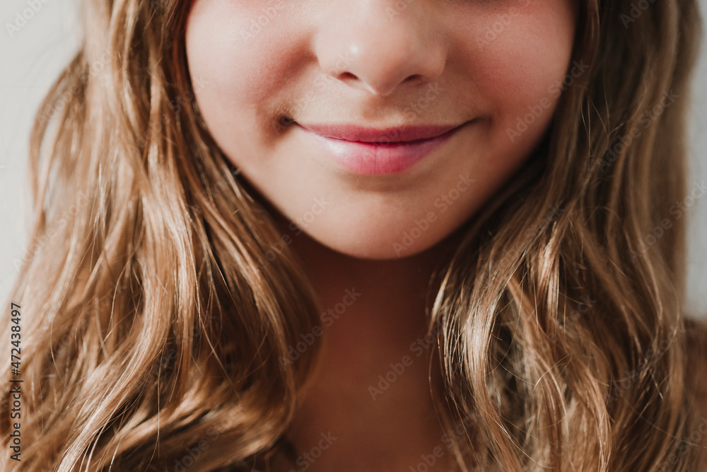 Close-up of smiling girl Close-up of smiling girl