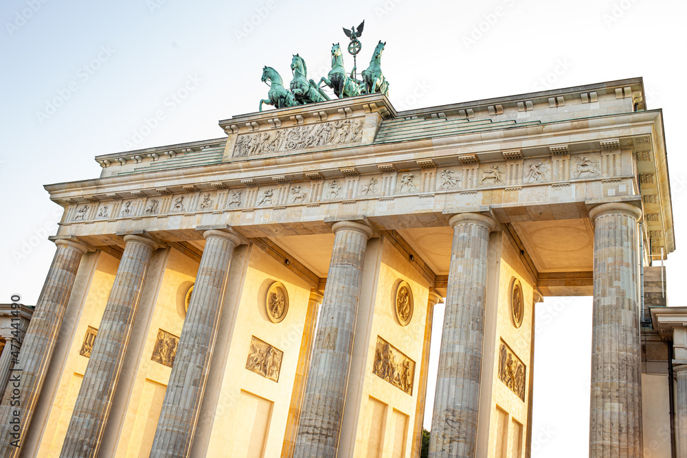 Fototapeta premium Berlin, Germany. The Brandenburg Gate.