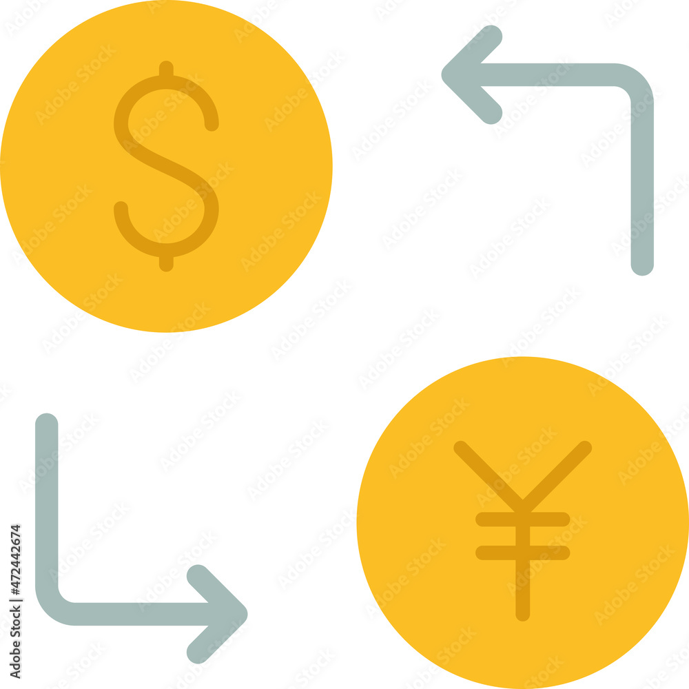 finance icons exchange and money finance icons exchange and money