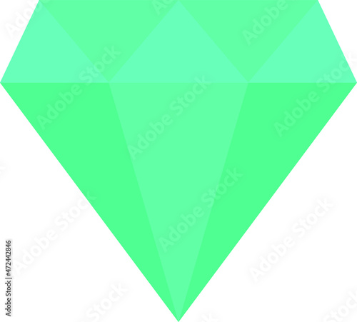 finance icons diamond and wealth