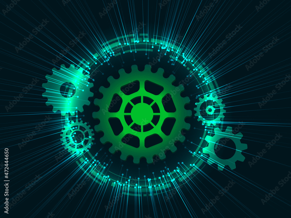2d illustration lock and digital background 2d illustration lock and digital background