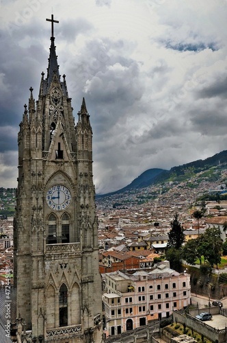 cathedral of the city of quito ecuador