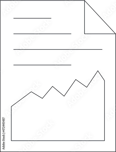 data management icons paper and file