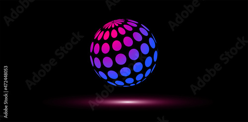 forma, sfera, pianeta, mondo, 