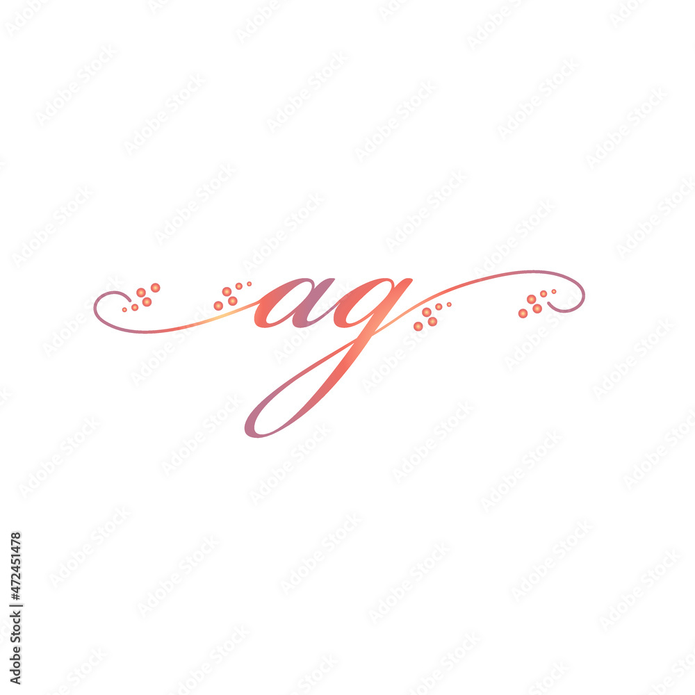 Modern template initial design logo Modern template initial design logo