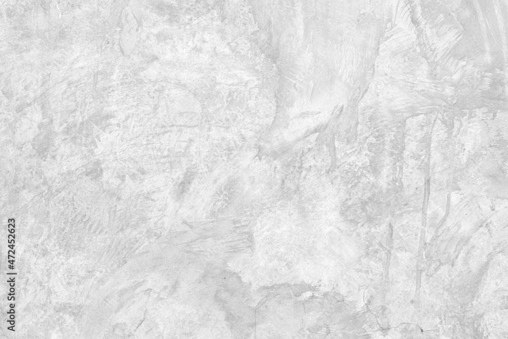 Naklejka premium Old wall texture cement dirty gray with black background abstract grey and silver color design are light with white background.