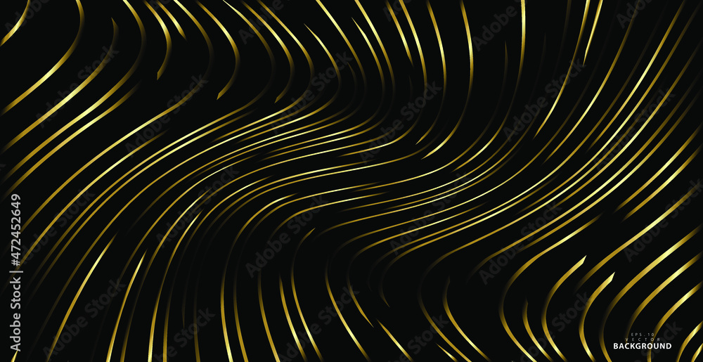 Premium background. Abstract luxury pattern. Gold glitter stripes background. Abstract gold line texture. vector illustration Premium background. Abstract luxury pattern. Gold glitter stripes background. Abstract gold line texture. vector illustration