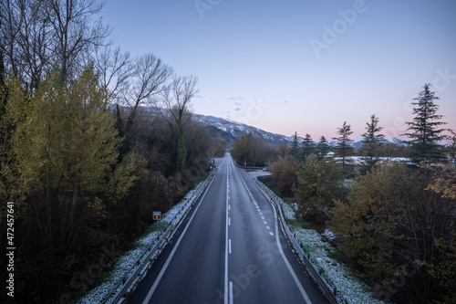road in winter © zaqpol