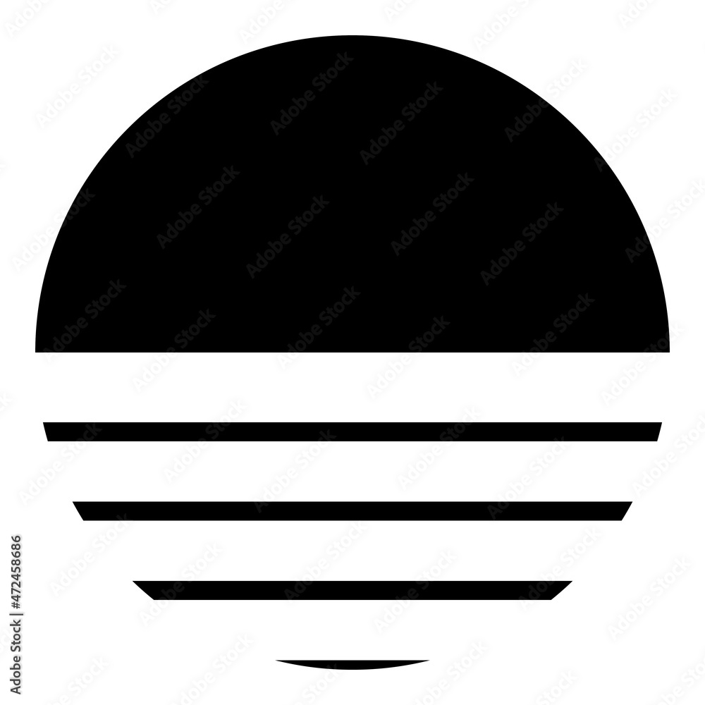 Mid Century Modern Black And White Geometric Element. Black And White Modern Poster. Abstract Wall Art. Digital Art Of Interior Decoration For Print Mid Century Modern Black And White Geometric Element. Black And White Modern Poster. Abstract Wall Art. Digital Art Of Interior Decoration For Print