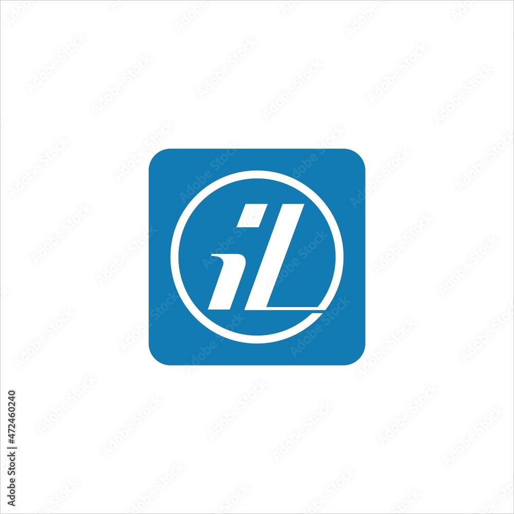 initials i l logo vector template initials i l logo vector template