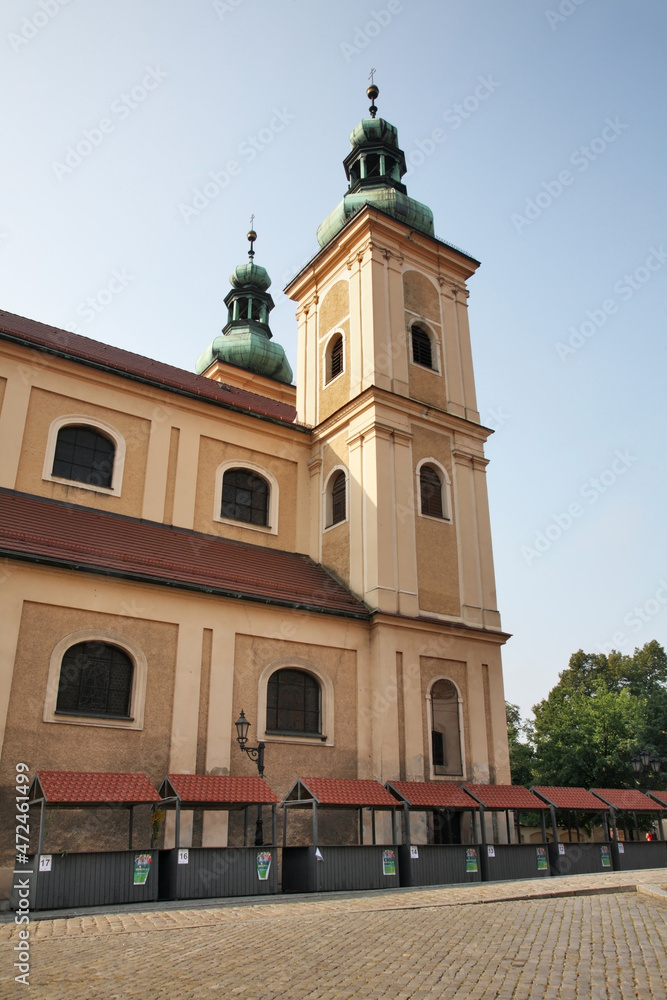 Franciscan monastery in Klodzko. Poland