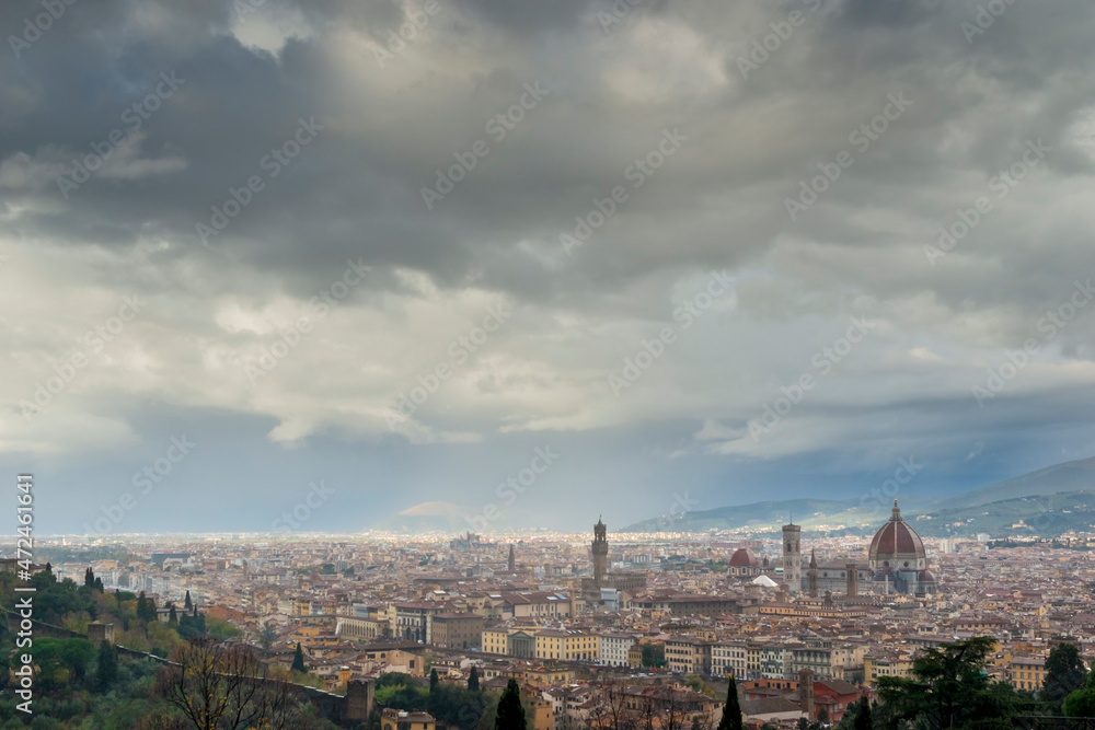 Fototapeta premium Firenze - Abbazia di San Miniato al Monte