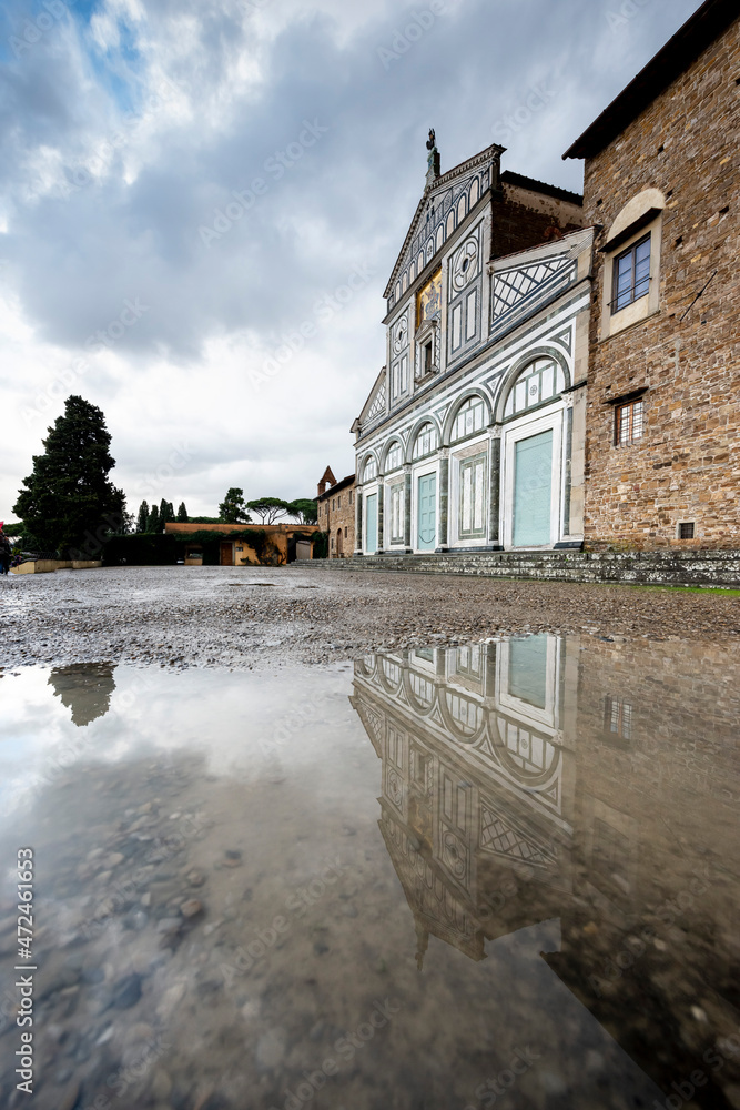 Obraz premium Firenze - Abbazia di San Miniato al Monte