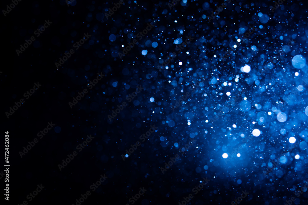 Abstract Blue bokeh defocus glitter blur background. Abstract Blue bokeh defocus glitter blur background.