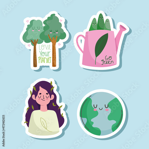 ecology conscience stickers