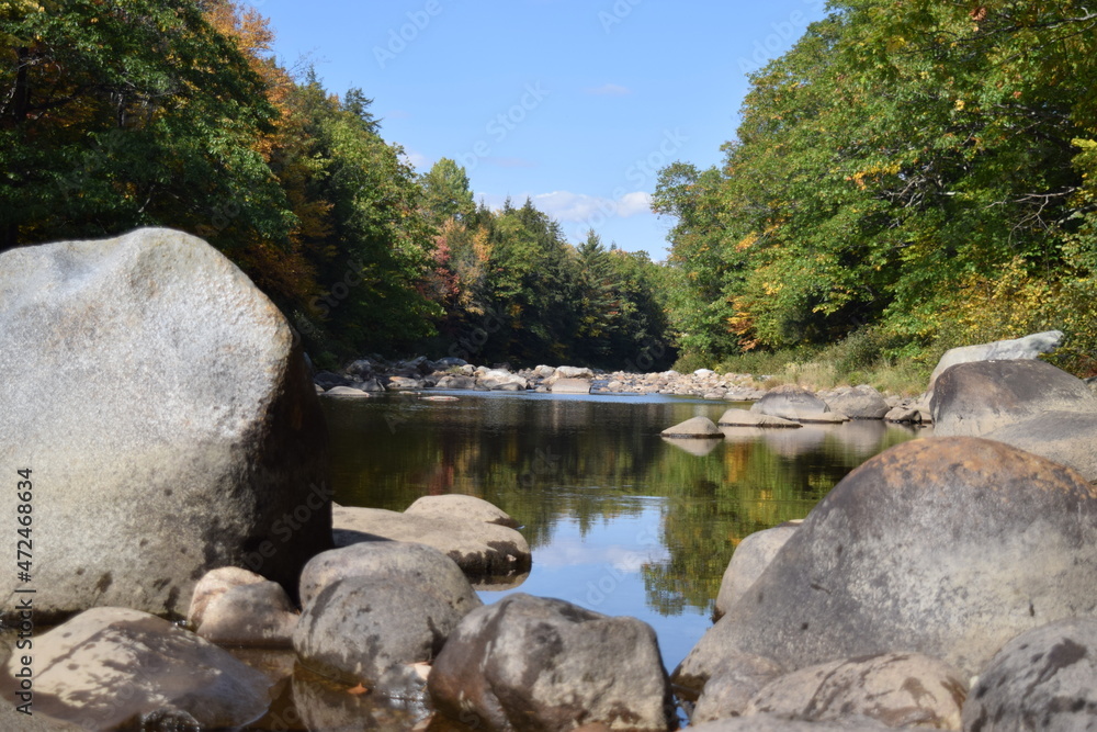 Swift River, Roxbury Maine In the Fall Swift River, Roxbury Maine In the Fall