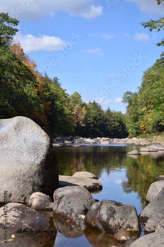 Swift River, Roxbury Maine In the Fall