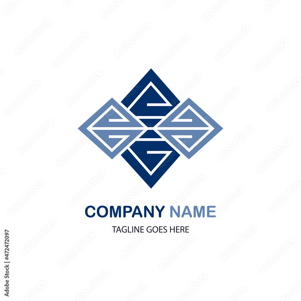 modern ornament logo design template vector for brand or company and other modern ornament logo design template vector for brand or company and other