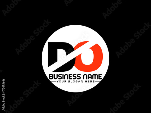 Letter DO Logo, Creative and Colorful Do d o letter logo design for your brand