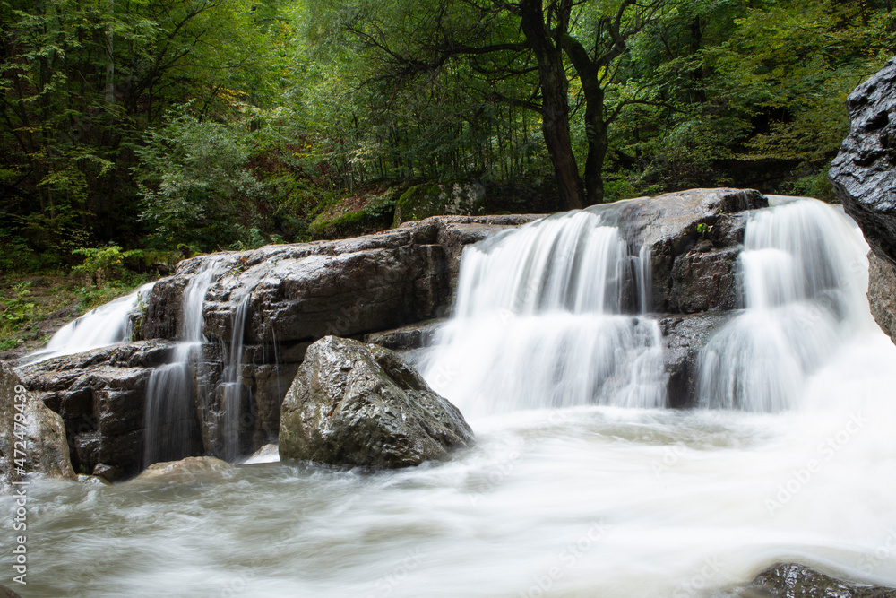Lastiver Waterfall near Enokavan and Ijevan, Armenia,