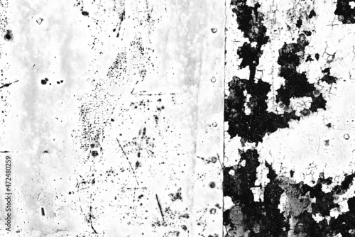 Wallpaper Mural Metal texture with scratches and cracks which can be used as a background Torontodigital.ca