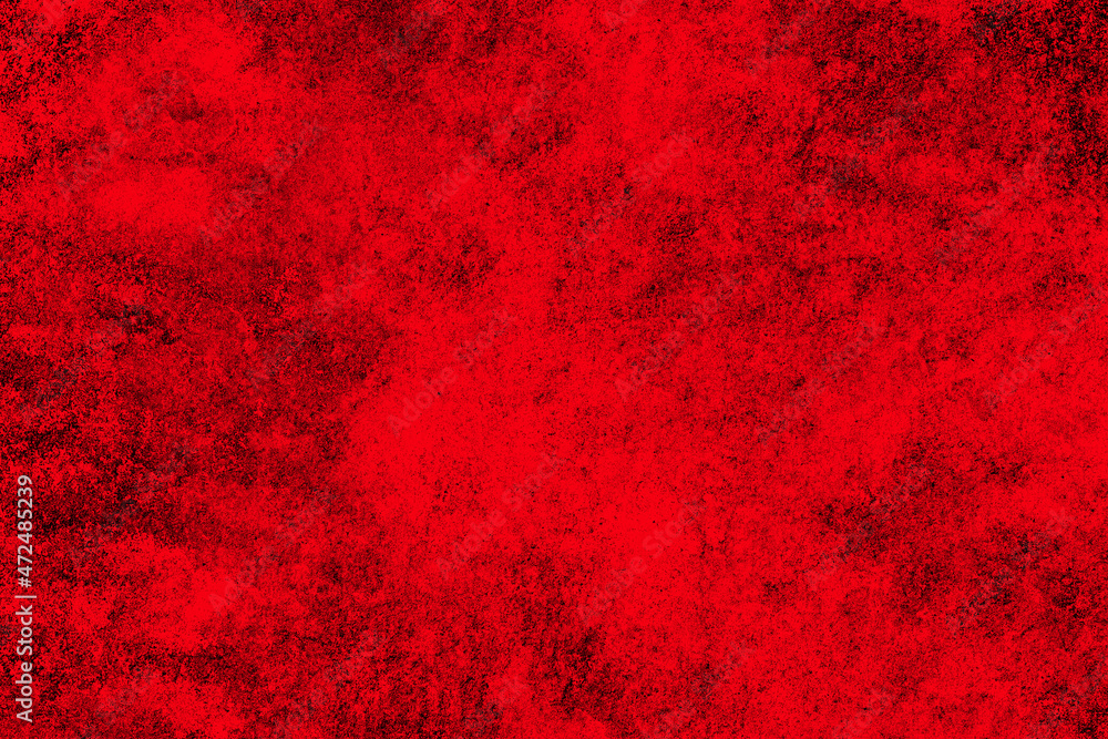 Saturated red grunge texture background