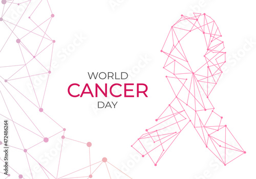 Breast Cancer Awareness Ribbon Vector design and illustration. 
