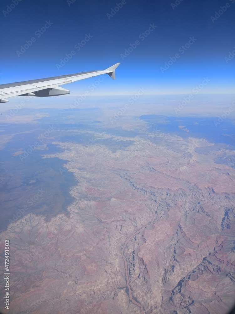 Aerial view of Lake Mead and Colorado River Aerial view of Lake Mead and Colorado River
