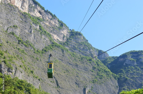 A cable car in Trentino  photo