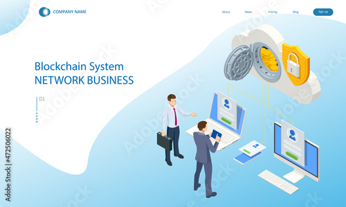 Isometric invest in digital money, increase income, profit. Digital Wallet technology for cryptocurrency ethereum, bitcoin. Digital wallet application on mobile
