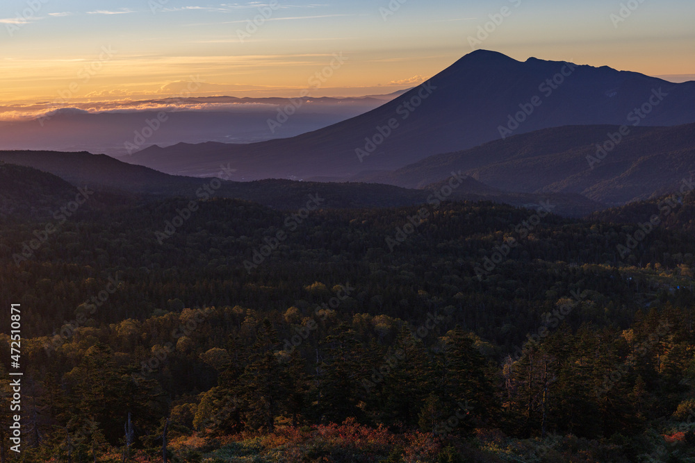 Naklejka premium Towada Hachimantai National Park in Autumn