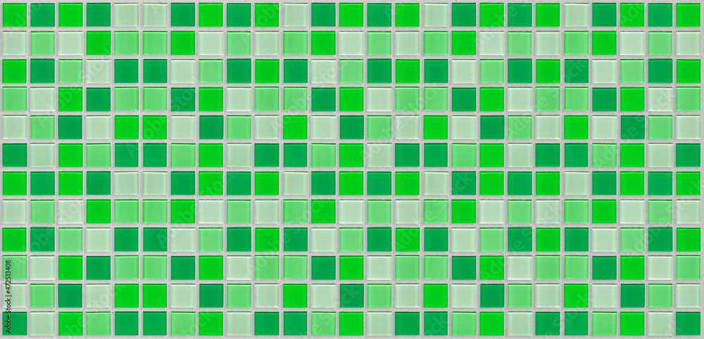Fototapeta premium mosaico verde