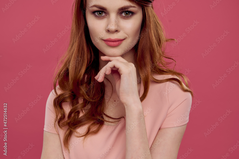 pretty woman sunglasses modern style charm pink background pretty woman sunglasses modern style charm pink background