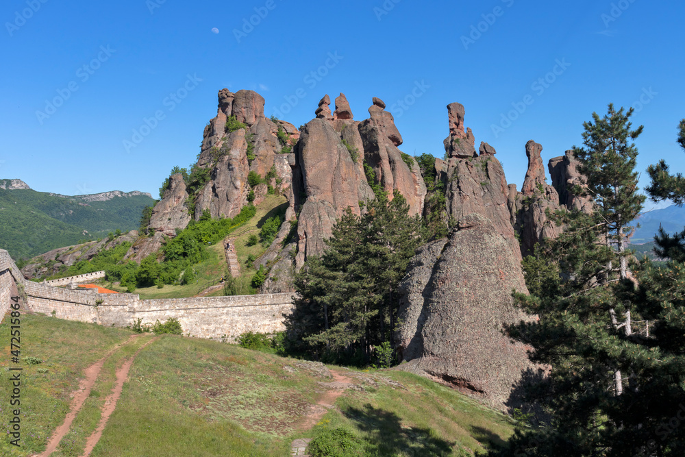 Ruins of Medieval Belogradchik Fortress known as Kaleto, Bulgaria