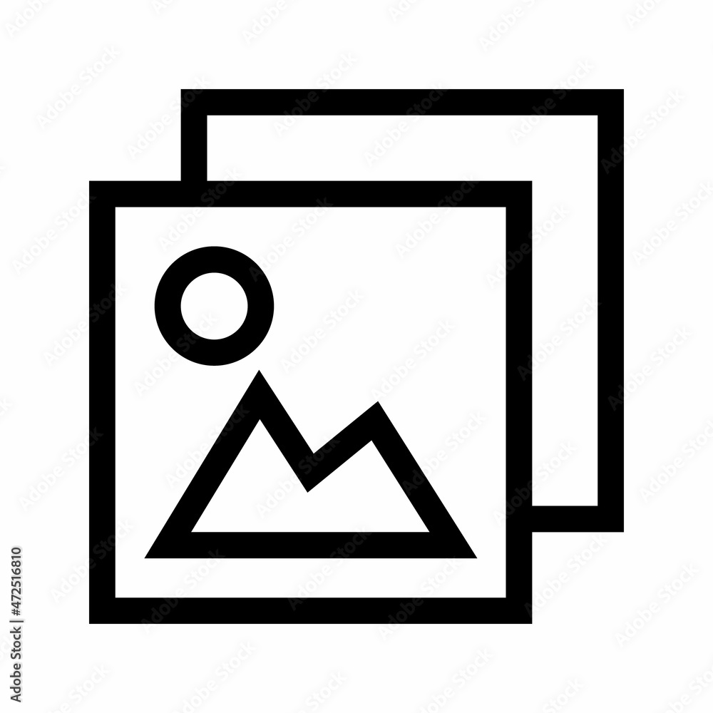 picture gallery vector icon picture gallery vector icon