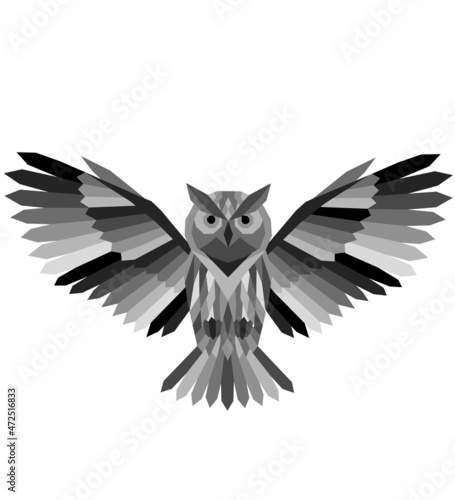 eagle owl cartoon