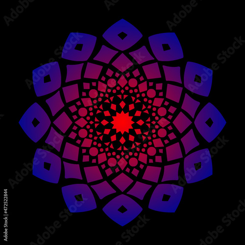 floral mandala design, Traditional ornament design, floral ornament, ornament for Traditional traditional events