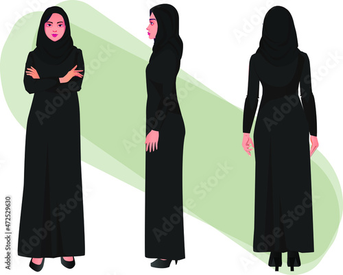 set of business people vector characters in casual clothes diffrent expressions