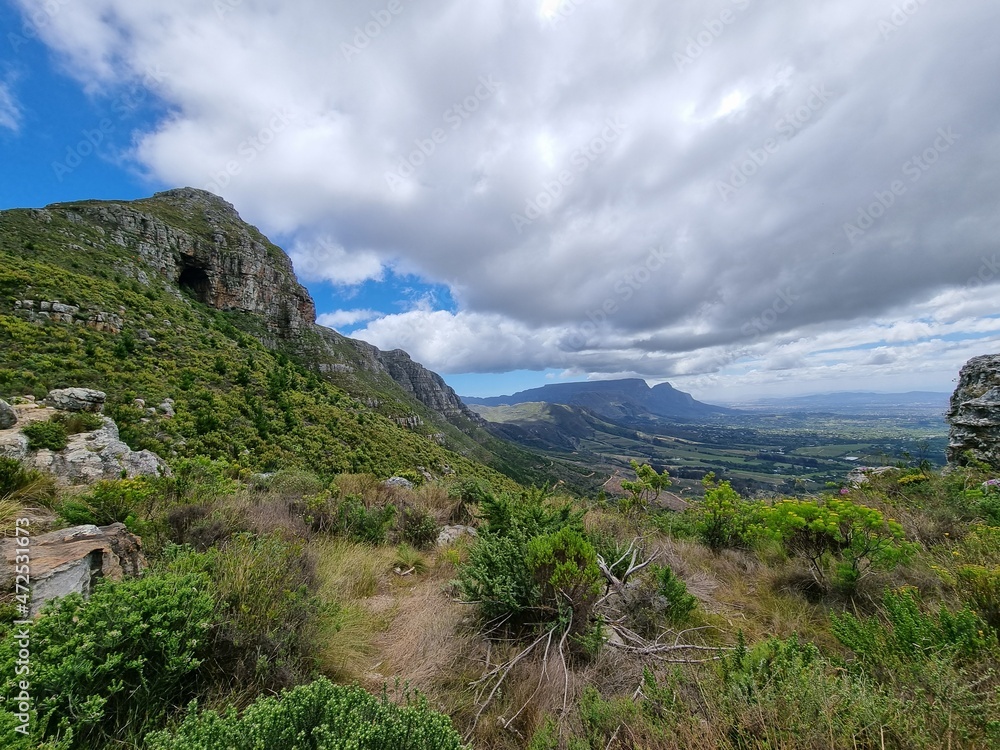 Naklejka premium landscape with sky