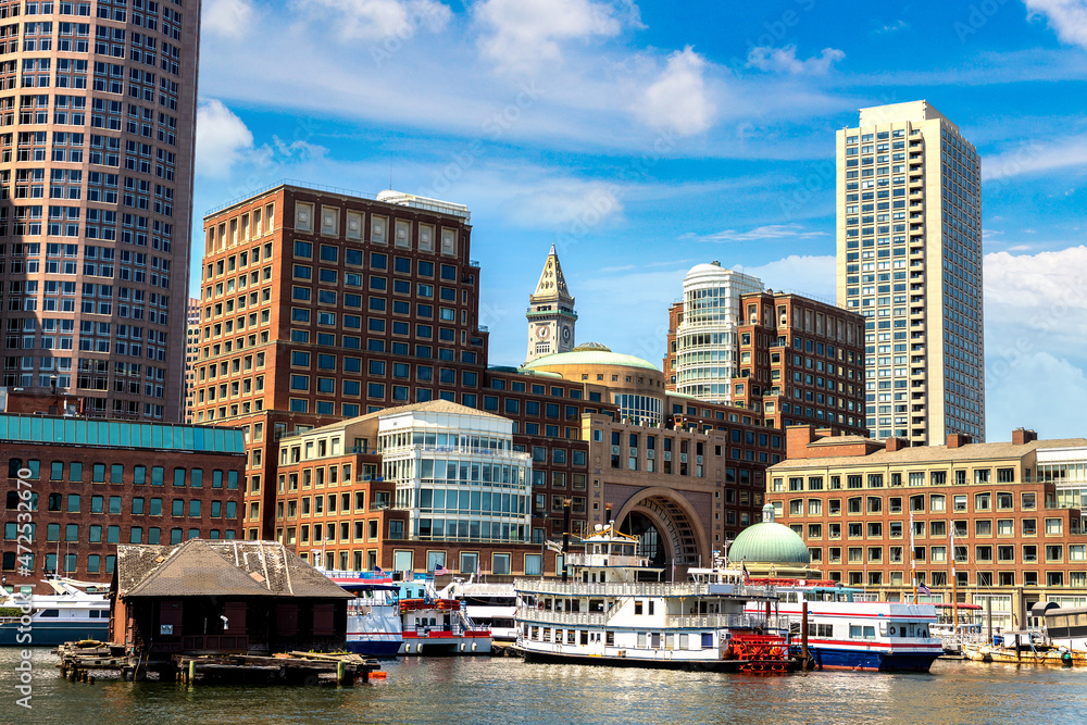 Obraz premium Boston cityscape, USA