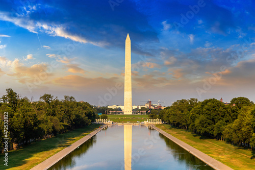 Obraz na płótnie Washington Monument in Washington DC