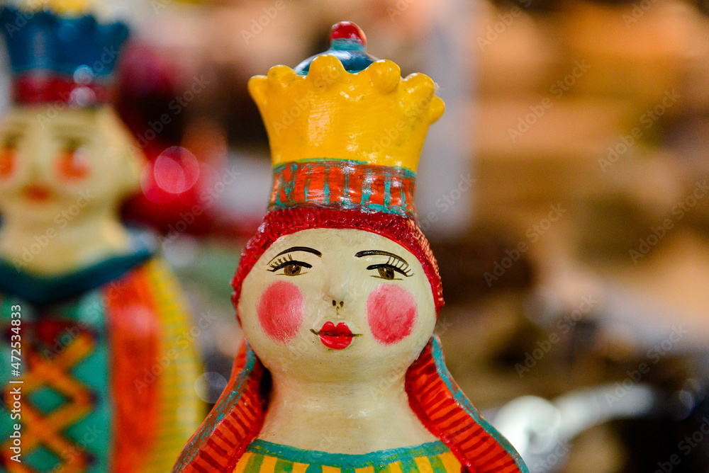 paper mache doll, christmas toy, Christmas Showcase,  brazilian crafts, handmade decoration