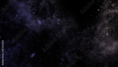 abstract space  colorful nebula  stars and sky