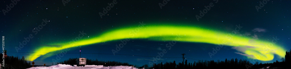 Fototapeta premium Northern Light Alaska