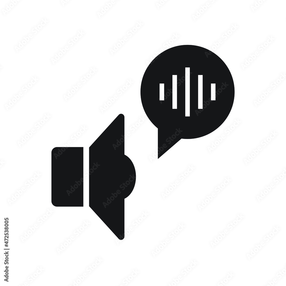 Smart voice assistant icon design vector illustration Smart voice assistant icon design vector illustration