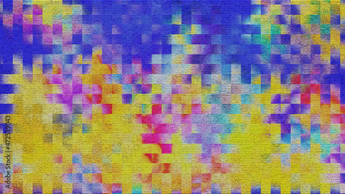 square shape colorful background wallpaper © Natalia